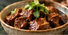 巷口小馆示例菜品：一碗酱牛肉